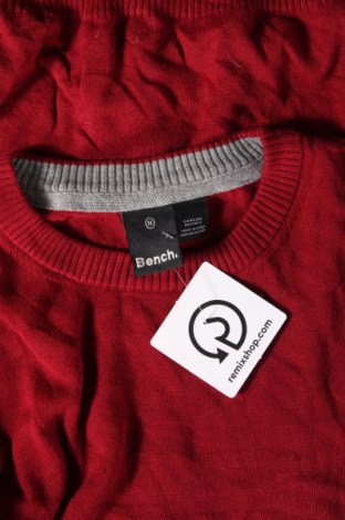 Ανδρικό πουλόβερ Bench, Μέγεθος M, Χρώμα Κόκκινο, Τιμή 4,42 €