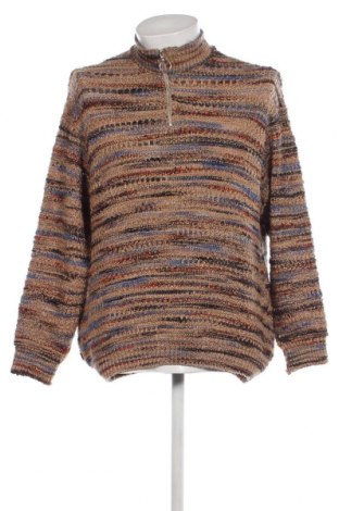 Мъжки пуловер Bershka, Размер L, Цвят Многоцветен, Цена 29,33 лв.