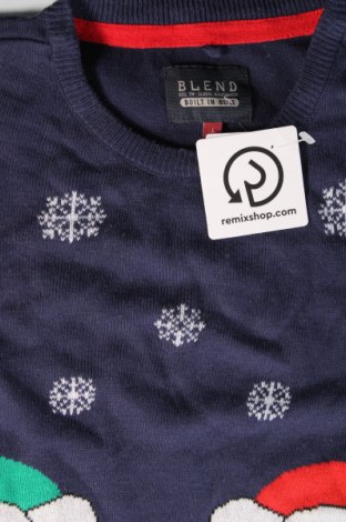 Ανδρικό πουλόβερ Blend, Μέγεθος L, Χρώμα Μπλέ, Τιμή 11,36 €