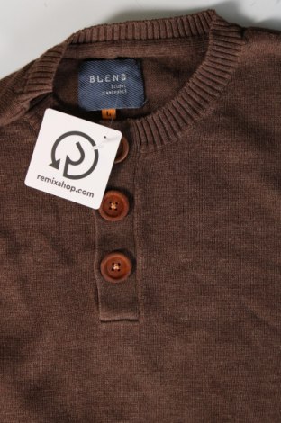 Мъжки пуловер Blend, Размер L, Цвят Кафяв, Цена 15,30 лв.