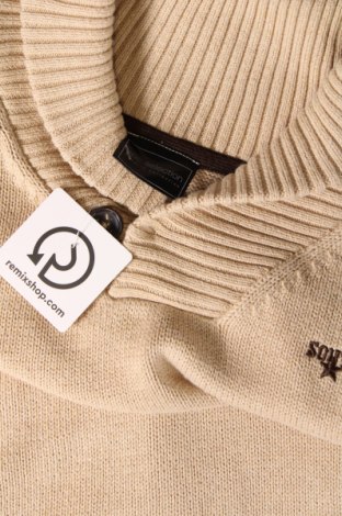 Ανδρικό πουλόβερ Bpc Bonprix Collection, Μέγεθος XL, Χρώμα  Μπέζ, Τιμή 8,07 €