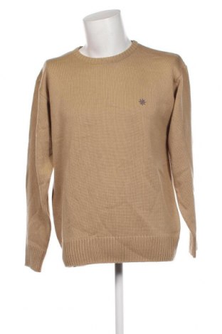 Ανδρικό πουλόβερ Bpc Bonprix Collection, Μέγεθος L, Χρώμα  Μπέζ, Τιμή 17,94 €