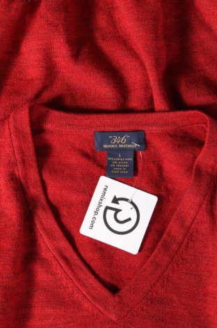 Pánsky sveter  Brooks Brothers, Veľkosť L, Farba Červená, Cena  35,38 €