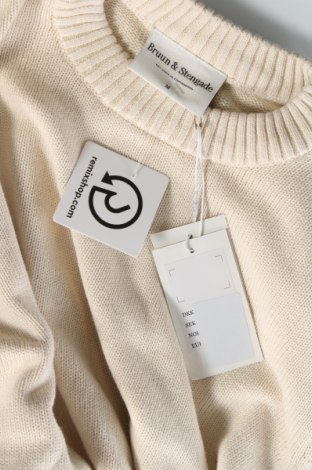 Herrenpullover Bruun & Stengade, Größe M, Farbe Beige, Preis € 10,82