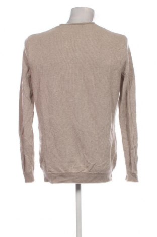 Мъжки пуловер Bruun & Stengade, Размер L, Цвят Бежов, Цена 40,30 лв.