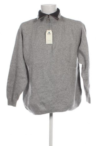 Мъжки пуловер Burlington, Размер L, Цвят Сив, Цена 23,46 лв.
