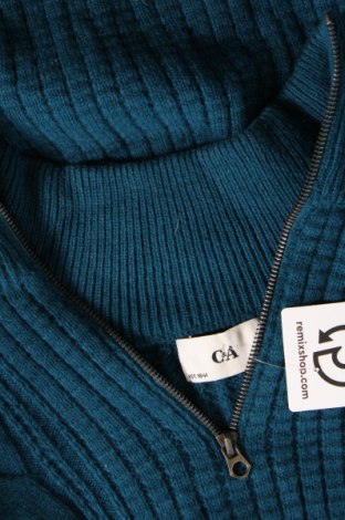 Мъжки пуловер C&A, Размер XL, Цвят Син, Цена 23,46 лв.