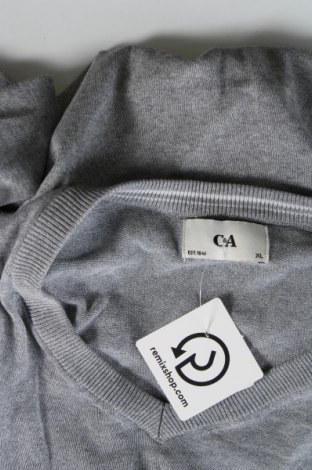Мъжки пуловер C&A, Размер XL, Цвят Сив, Цена 5,51 лв.