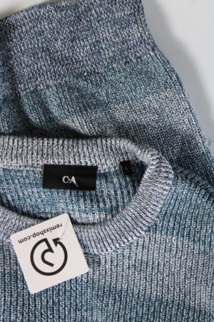 Мъжки пуловер C&A, Размер L, Цвят Син, Цена 9,28 лв.