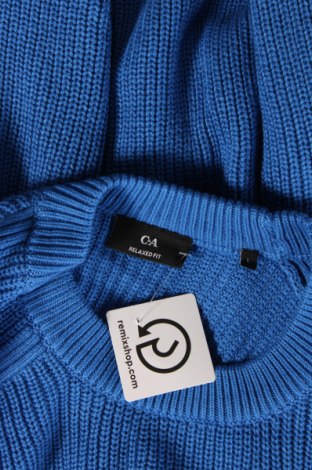 Pánsky sveter  C&A, Veľkosť L, Farba Modrá, Cena  6,90 €