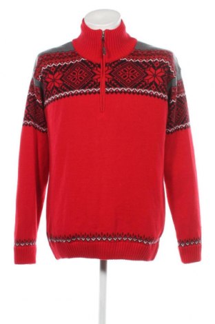 Мъжки пуловер CMP, Размер XXL, Цвят Червен, Цена 20,40 лв.