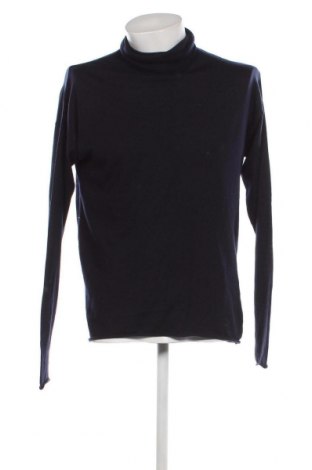 Мъжки пуловер COS, Размер M, Цвят Син, Цена 37,16 лв.