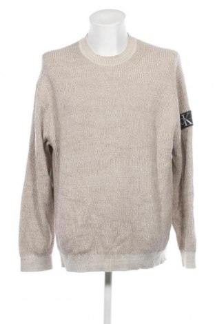 Pánsky sveter  Calvin Klein Jeans, Veľkosť XL, Farba Béžová, Cena  28,12 €