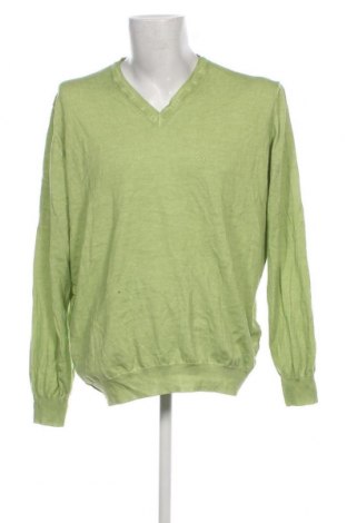 Ανδρικό πουλόβερ Campione, Μέγεθος 3XL, Χρώμα Πράσινο, Τιμή 23,01 €