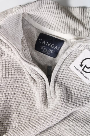 Мъжки пуловер Canda, Размер L, Цвят Сив, Цена 10,73 лв.