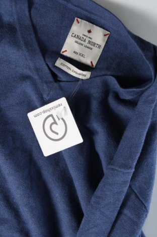 Ανδρικό πουλόβερ Canda, Μέγεθος XXL, Χρώμα Μπλέ, Τιμή 9,69 €