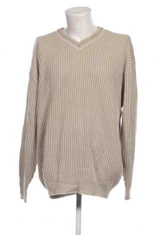 Мъжки пуловер Carlo Colucci, Размер XXL, Цвят Бежов, Цена 21,70 лв.