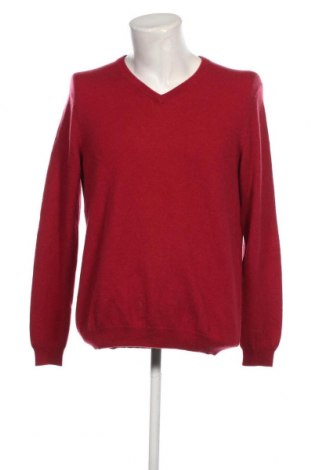 Ανδρικό πουλόβερ Cashmere, Μέγεθος L, Χρώμα Κόκκινο, Τιμή 19,18 €