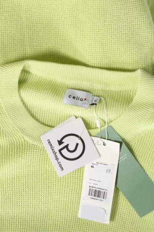 Ανδρικό πουλόβερ Celio, Μέγεθος XL, Χρώμα Πράσινο, Τιμή 10,43 €