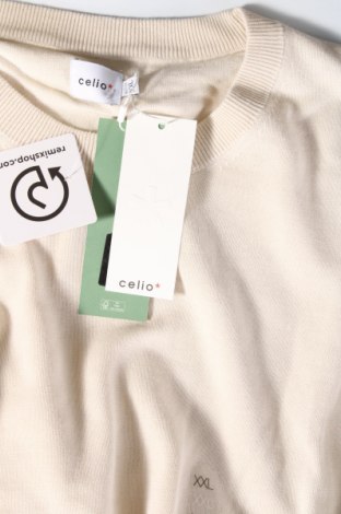 Ανδρικό πουλόβερ Celio, Μέγεθος XXL, Χρώμα  Μπέζ, Τιμή 23,71 €