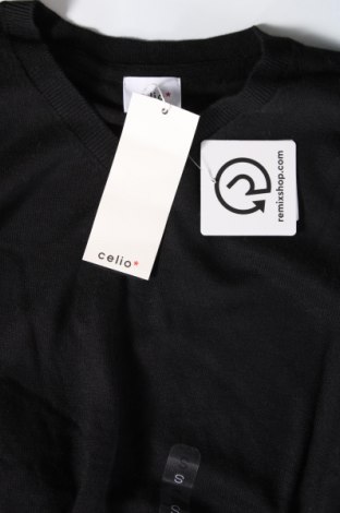 Мъжки пуловер Celio, Размер S, Цвят Черен, Цена 19,32 лв.