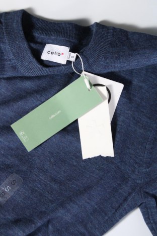 Ανδρικό πουλόβερ Celio, Μέγεθος S, Χρώμα Μπλέ, Τιμή 10,20 €