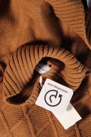 Мъжки пуловер Celio, Размер S, Цвят Кафяв, Цена 19,78 лв.