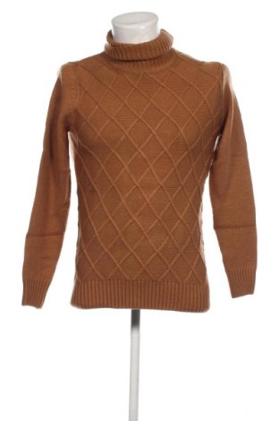 Мъжки пуловер Celio, Размер S, Цвят Кафяв, Цена 46,00 лв.