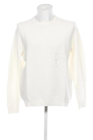 Ανδρικό πουλόβερ Celio, Μέγεθος XL, Χρώμα Λευκό, Τιμή 11,38 €