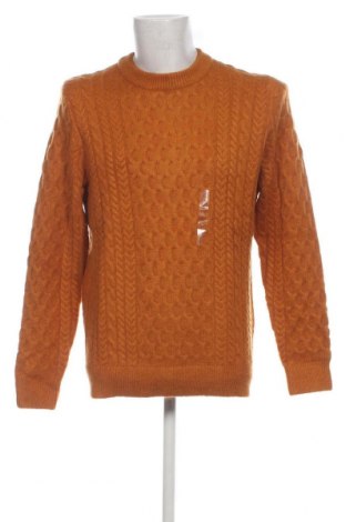 Мъжки пуловер Celio, Размер L, Цвят Жълт, Цена 20,70 лв.