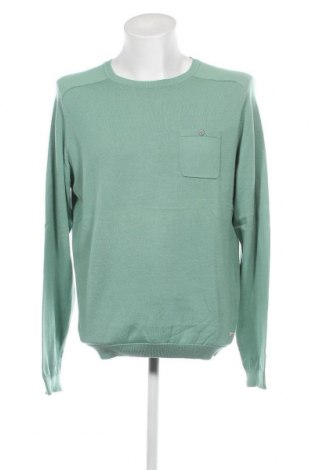 Мъжки пуловер Charles Vogele, Размер L, Цвят Зелен, Цена 17,40 лв.