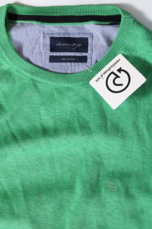 Ανδρικό πουλόβερ Christian Berg, Μέγεθος M, Χρώμα Πράσινο, Τιμή 13,69 €