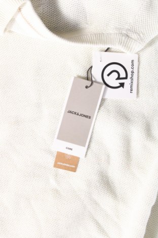 Ανδρικό πουλόβερ Core By Jack & Jones, Μέγεθος L, Χρώμα Λευκό, Τιμή 15,88 €