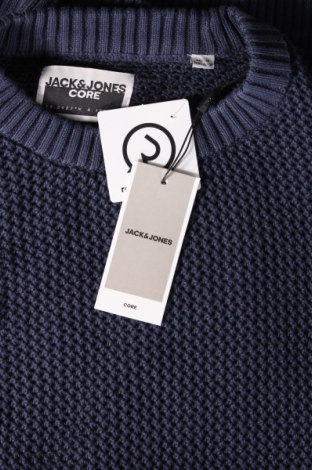 Мъжки пуловер Core By Jack & Jones, Размер L, Цвят Син, Цена 32,34 лв.