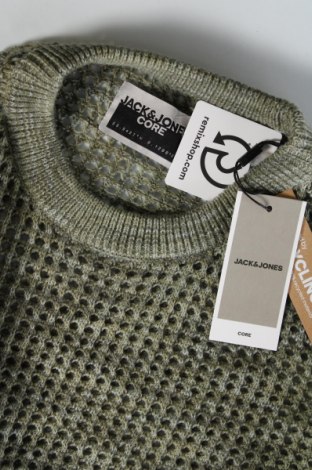 Мъжки пуловер Core By Jack & Jones, Размер L, Цвят Зелен, Цена 32,34 лв.
