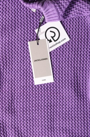 Ανδρικό πουλόβερ Core By Jack & Jones, Μέγεθος L, Χρώμα Βιολετί, Τιμή 15,88 €