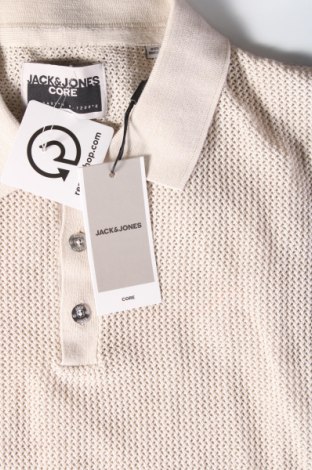 Мъжки пуловер Core By Jack & Jones, Размер L, Цвят Бежов, Цена 15,40 лв.