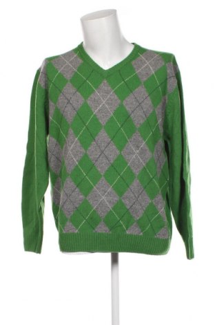 Мъжки пуловер Crewfield, Размер XL, Цвят Зелен, Цена 9,57 лв.
