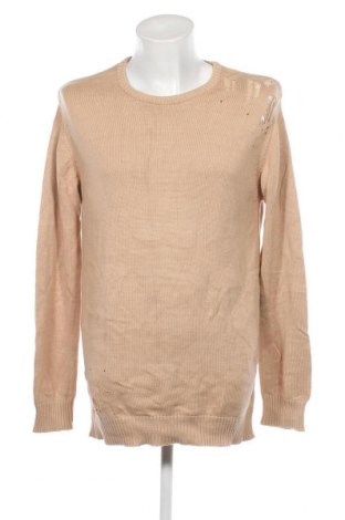 Ανδρικό πουλόβερ DVNT, Μέγεθος M, Χρώμα  Μπέζ, Τιμή 5,74 €