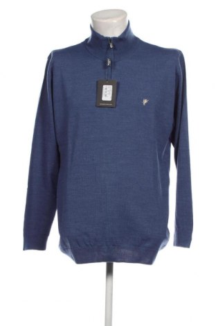 Мъжки пуловер Denim Culture, Размер XXL, Цвят Син, Цена 30,80 лв.