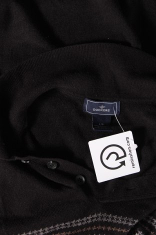 Herrenpullover Dockers, Größe L, Farbe Schwarz, Preis € 17,26