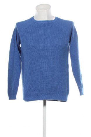 Мъжки пуловер Dressmann, Размер L, Цвят Син, Цена 9,52 лв.