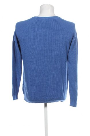 Ανδρικό πουλόβερ Dressmann, Μέγεθος L, Χρώμα Μπλέ, Τιμή 5,89 €