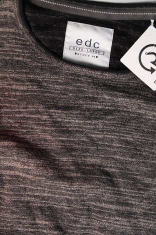Мъжки пуловер Edc By Esprit, Размер L, Цвят Сив, Цена 9,52 лв.