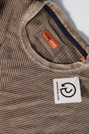 Ανδρικό πουλόβερ Emilio Adani, Μέγεθος XL, Χρώμα  Μπέζ, Τιμή 5,47 €