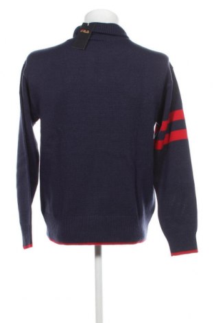 Ανδρικό πουλόβερ FILA, Μέγεθος S, Χρώμα Μπλέ, Τιμή 11,55 €