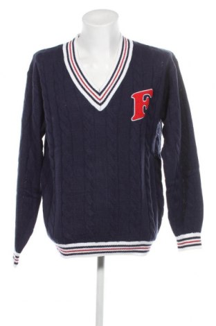 Ανδρικό πουλόβερ FILA, Μέγεθος M, Χρώμα Μπλέ, Τιμή 10,82 €