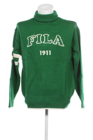 Мъжки пуловер FILA, Размер M, Цвят Зелен, Цена 77,00 лв.