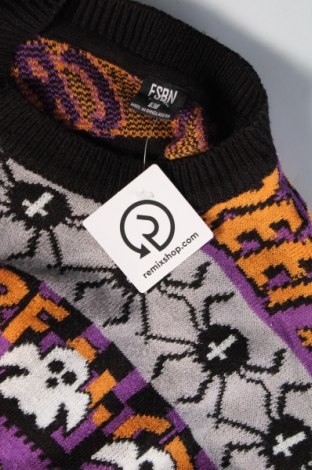 Мъжки пуловер FSBN, Размер L, Цвят Многоцветен, Цена 8,70 лв.