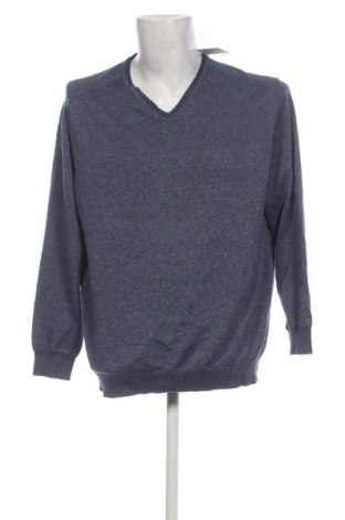 Мъжки пуловер Fellows United, Размер XXL, Цвят Син, Цена 7,14 лв.